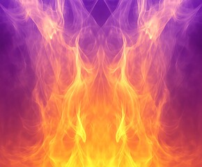 Fototapeta premium fire spark burn colorful smoke resembling a mystical and ethereal phenomenon.