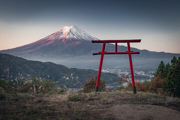 Entorno del monte Fuji en Japón.