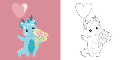 Coloring page for children. coloring page worksheet, Coloring activity. Education for preschool. 