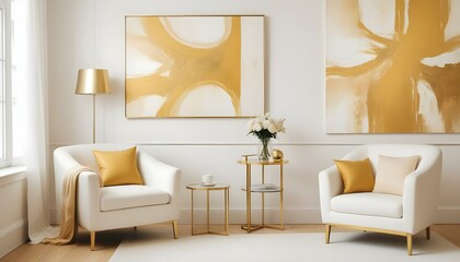 Photo interior modern design room 3d illustration