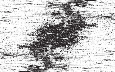 Scratched Grunge Urban Background Texture Vector. Dust Overlay Distress Grainy Grungy Effect. Distressed Backdrop Vector Illustration. Isolated Black on White Background. EPS 10.