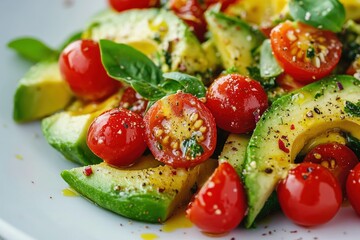 Avocado and Tomato Salad