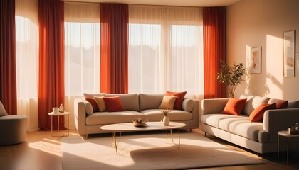 Photo interior modern design room 3d illustration