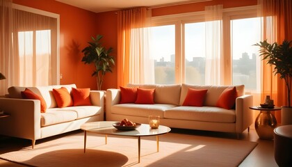 Photo interior modern design room 3d illustration