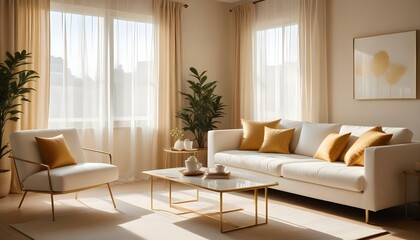 Photo interior modern design room 3d illustration