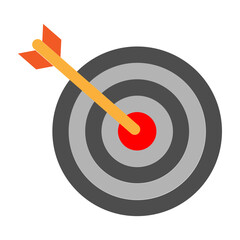 Archery Vector Flat Icon Design