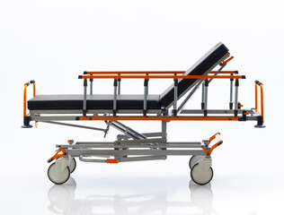 Functional Hospital and patient bed and medical supplies
