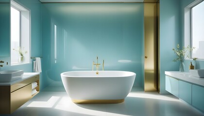 Photo interior modern design room 3d illustration