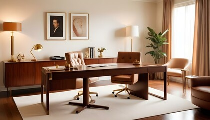 Photo interior modern design room 3d illustration