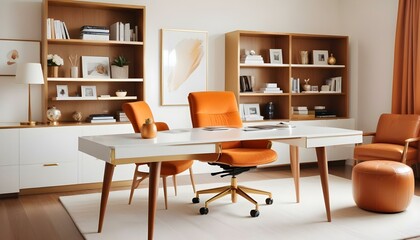 Fototapeta premium Photo interior modern design room 3d illustration