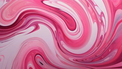 Obraz premium pink paint swirl background