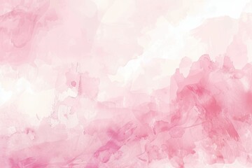 Soft Pink Watercolor Background