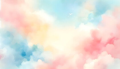 Softly Blended Light Color Gradient