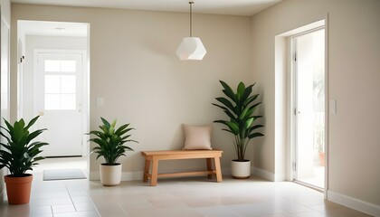Photo interior modern design room 3d illustration
