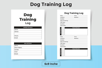 Dog Training Log