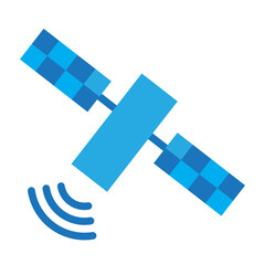 Satellite Vector Flat Icon Design