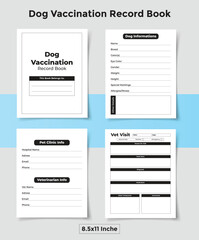 Dog Vaccination Record Book