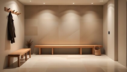 Photo interior modern design room 3d illustration