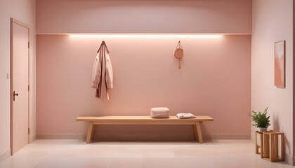 Photo interior modern design room 3d illustration