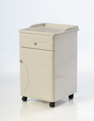 Functional Hospital and patient bed and medical supplies