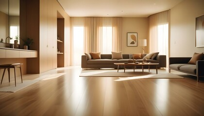 Photo interior modern design room 3d illustration
