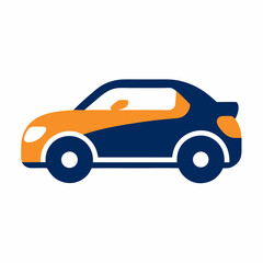 Car Paint Job Icon Vector Art on White Background