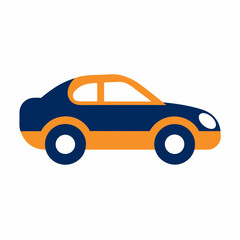 Car Paint Job Icon Vector Art on White Background