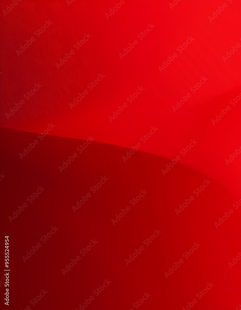 Poster Minimalist Red Gradient Background for Design