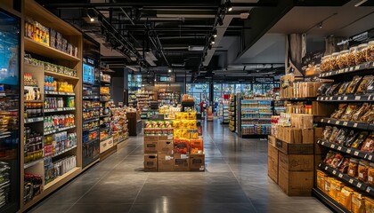 Naklejka premium Integrated retail management system for omnichannel retailing in today s business landscape