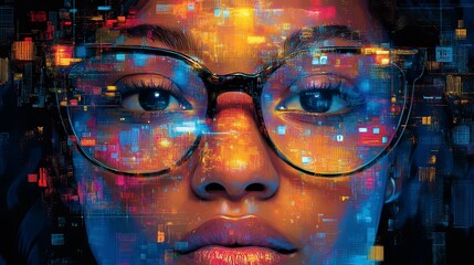 Mind map accessibility in graphic design focusing on readability contrast and inclusive visual communication