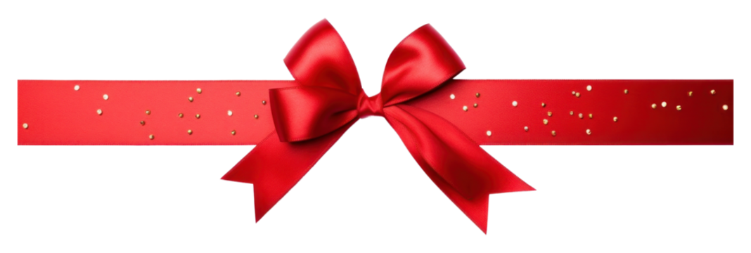 PNG Ribbon present red white background.