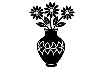 vase with flowers
