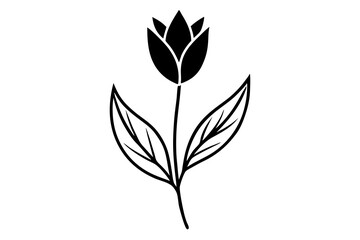 silhouette of a tree