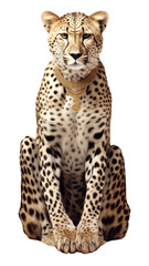 Fototapeta premium PNG Cheetah wildlife leopard animal.
