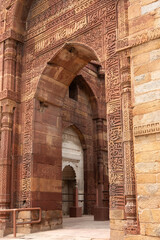 Qutub Minar in New Delhi - India