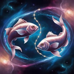 Pisces: The Celestial Fishes Swimming Through the Cosmic Sea