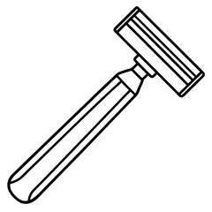 Shaving Icon - Vector Art Illustration