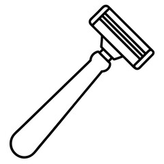 Shaving Icon - Vector Art Illustration