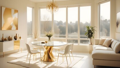 Photo interior modern design room 3d illustration