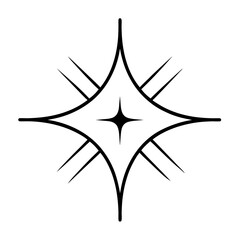 Sparkling Art Vector Icon