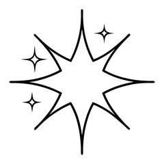 Sparkling Art Vector Icon