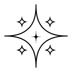 Sparkling Art Vector Icon