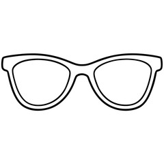 Fototapeta premium Sunglass Art Vector Design