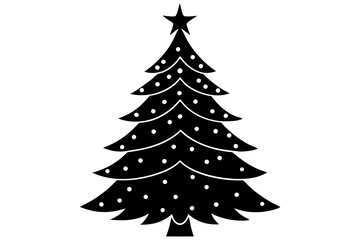 Obraz premium christmas tree vector