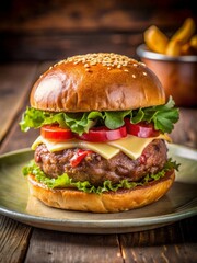 American food background