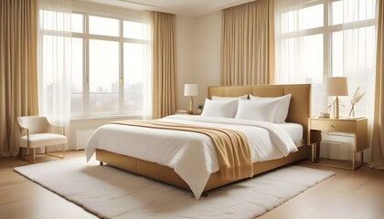 Photo interior modern design room 3d illustration