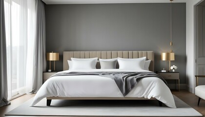 Photo interior modern design room 3d illustration