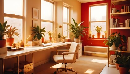 Photo interior modern design room 3d illustration