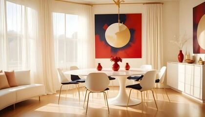 Photo interior modern design room 3d illustration