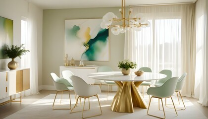 Photo interior modern design room 3d illustration